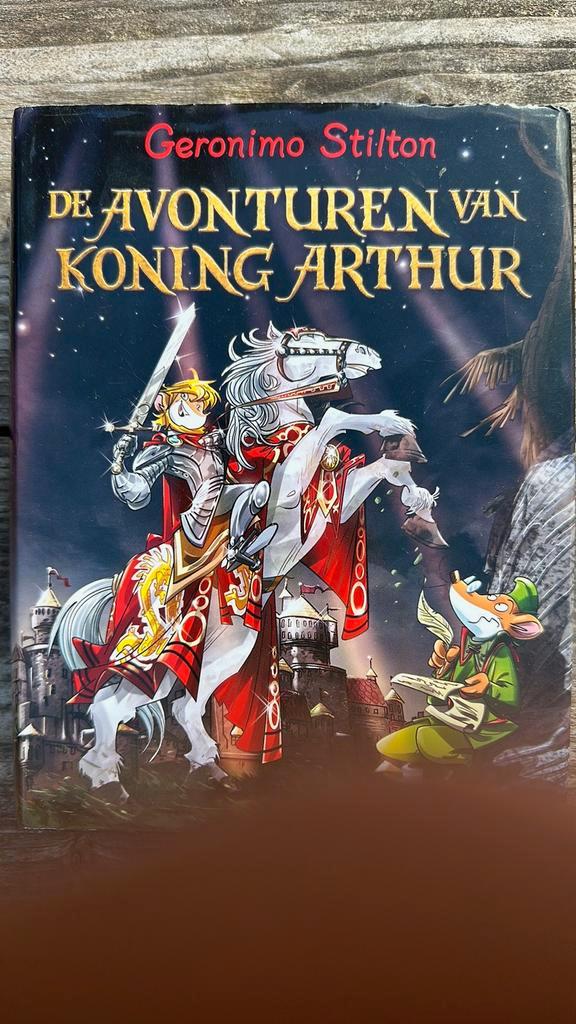 Geronimo Stilton - De avonturen van koning Arthur, Boeken, Kinderboeken | Jeugd | onder 10 jaar, Zo goed als nieuw, Ophalen of Verzenden