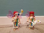 2 playmobil regenboogfeeën 4676!, Ophalen of Verzenden, Zo goed als nieuw