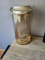 riviera maison groot gouden  windlicht, Huis en Inrichting, Ophalen, Gebruikt, Overige materialen