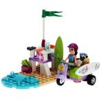 Lego Friends 41306 Mia's strandscooter, Ophalen of Verzenden, Zo goed als nieuw, Complete set, Lego