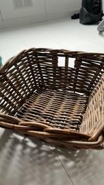 Rieten mand, Ophalen, Zo goed als nieuw, Rechthoekig, Riet