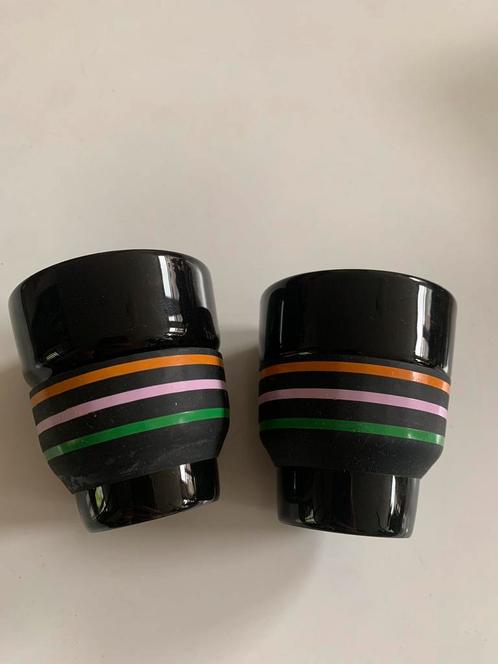 Nespresso touch geckler michels special edition kopjes, Huis en Inrichting, Keuken | Servies, Gebruikt, Kop(pen) en/of Schotel(s)