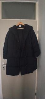 Zwarte gewatteerde jas, Zwart, Maat 42/44 (L), Ophalen of Verzenden, Onbekend