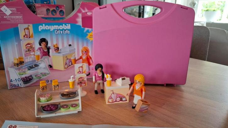 Playmobil Bakkerij Meeneemkoffer, Kinderen en Baby's, Speelgoed | Playmobil, Gebruikt, Complete set, Ophalen of Verzenden