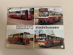 Vintage ansichtkaart uit 1982. BBA stadsbussen. DAF Volvo., Ophalen, Zo goed als nieuw, Auto's