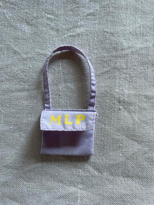 Vintage My Little Pony tasje MLP 1980s, Kinderen en Baby's, Speelgoed | My Little Pony, Gebruikt, Ophalen of Verzenden