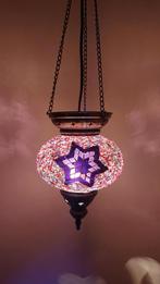 Verschillende Oosterse Marokkaanse lamp hanglamp glasmozaiek, Huis en Inrichting, Lampen | Hanglampen, 50 tot 75 cm, Oosters Arabisch 1001nacht Boho Ibiza Marrakech Marokkaans Turks