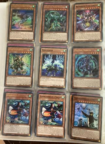 Yu-Gi-Oh Wind, Water, Fire, Light Monster Cards  beschikbaar voor biedingen