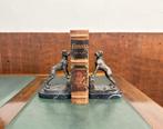 Bronzen Franse Boekensteunen van Boxer Honden, Antiek en Kunst, Ophalen