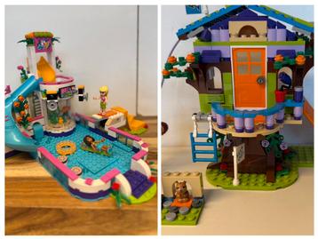 LEGO Friends 2 sets– mia’s Boomhut & Zwembadset beschikbaar voor biedingen