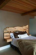 Unieke hout kopschot aan uw bed dan even naar de houtatelier, Ophalen, Nieuw, Hout