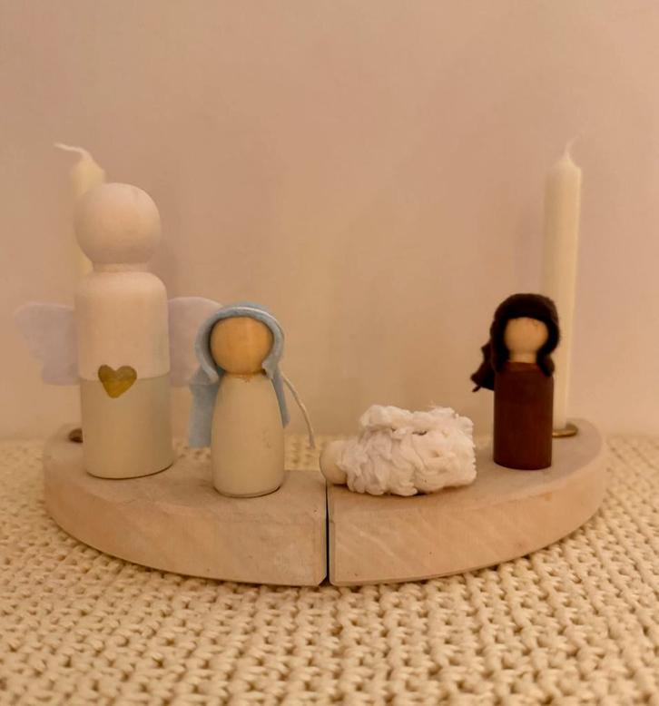 Jaarring stekers Kerst / Kerststal, Diversen, Kerst, Nieuw, Ophalen of Verzenden