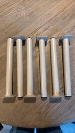 Meubelpoot, beige, 30 cm hoog, Tafelpoot, Rond, Nieuw, Minder dan 50 cm