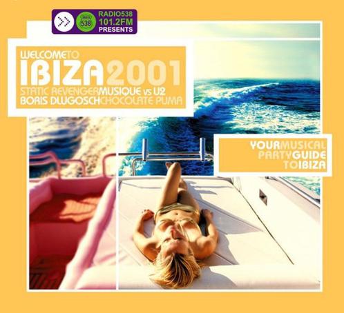 Welcome To Ibiza 2001 CD, Cd's en Dvd's, Cd's | Dance en House, Zo goed als nieuw, Dance Populair, Verzenden