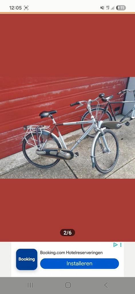 Drie fietsen: Gazelle & Opafiets - Opknappers, Fietsen en Brommers, Fietsen | Heren | Herenfietsen, Gebruikt, Gazelle, Ophalen of Verzenden