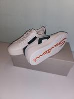 Santoni sneakers wit groen mt 5.5, Binnen EU, Wit, Nieuw, Ophalen of Verzenden