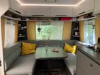Fendt Apero 465 SFB inclusief mover, Caravans en Kamperen, Caravans, Rondzit, Frans bed, Kachel, 50 kg of minder