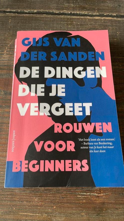 Gijs van der Sanden - De dingen die je vergeet, Boeken, Overige Boeken, Zo goed als nieuw, Ophalen of Verzenden
