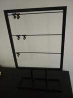 memobord zwart / metalen fotohouder / industrieel kaartrek, Ophalen of Verzenden, Zo goed als nieuw, Overige typen