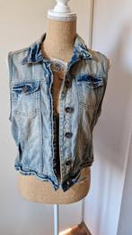 Denim bodywarmer, maat 40, Kleding | Dames, Bodywarmers, Ophalen of Verzenden, Nieuw, Maat 38/40 (M), Blauw