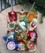Early bird korting! Antieke oude kerstballen, vintage, Gebruikt, Onbekend, Ophalen of Verzenden, Onbekend