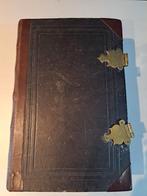 Antieke Statenbijbel 1736 met 2 sloten, Ophalen of Verzenden