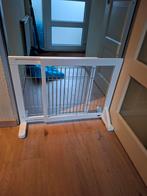 Honden verstelbaar afsluithek 65-108x 61 cm, Ophalen, Minder dan 65 cm, Hondenhok, Zo goed als nieuw