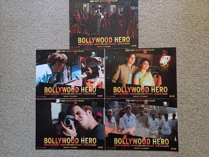 BOLLYWOOD    HERO     lobbycard set., Verzamelen, Posters, Nieuw, Film en Tv, A1 t/m A3, Verzenden