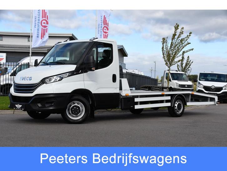 Iveco 35S18 Daily | Oprijwagen | Geveerde stoel | 3,5t trekg, Auto's, Bestelauto's, Particulier, Te koop, Airconditioning, Android Auto