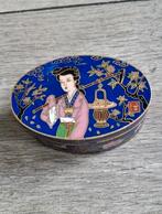 Cloisonne doosje., Ophalen of Verzenden