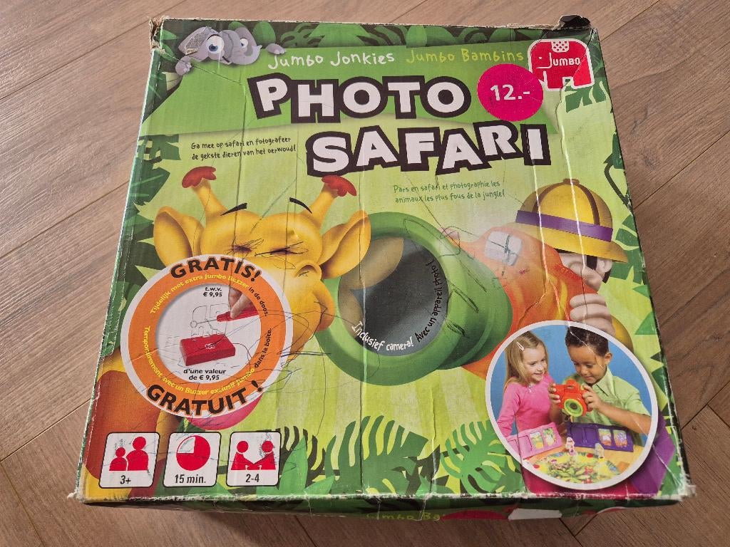 Photo Safari spel, Hobby en Vrije tijd, Gezelschapsspellen | Bordspellen, Gebruikt, Ophalen of Verzenden