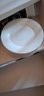 6 GROTE NIEUWE WITTE BORDEN, Huis en Inrichting, Keuken | Servies, Ophalen, Nieuw, Bord(en), Overige stijlen