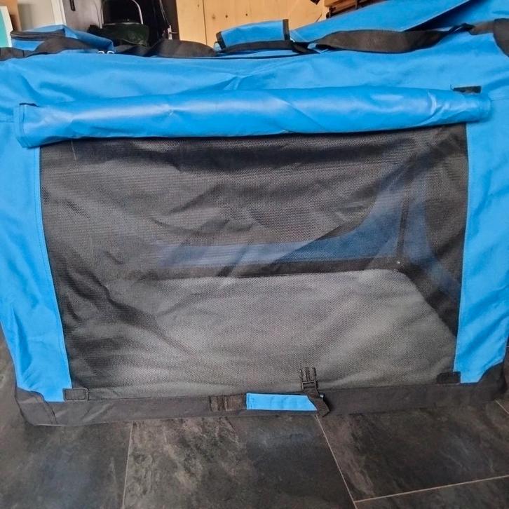 Reisbench van Mpets flow crate xxl, Dieren en Toebehoren, Hondenhokken, Nieuw, Minder dan 65 cm, Ophalen of Verzenden