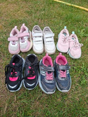 Meisjesschoenen set - Maat 25/26/27 beschikbaar voor biedingen