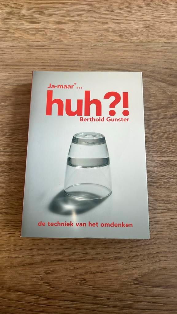 Berthold Gunster - Huh?!, Boeken, Psychologie, Nieuw, Ontwikkelingspsychologie, Ophalen of Verzenden