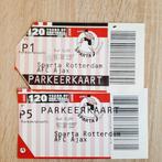 Tickets: Parkeerkaart SPARTA Rotterdam - AFC Ajax 07-10-2007, Overige typen, Gebruikt, Ophalen of Verzenden, Ajax