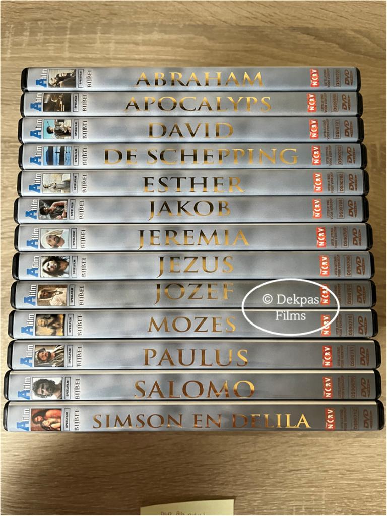 Dvd's De Bijbel Box / Collectie - 13 dvd's, Vanaf 16 jaar, Ophalen of Verzenden, Gebruikt, Drama