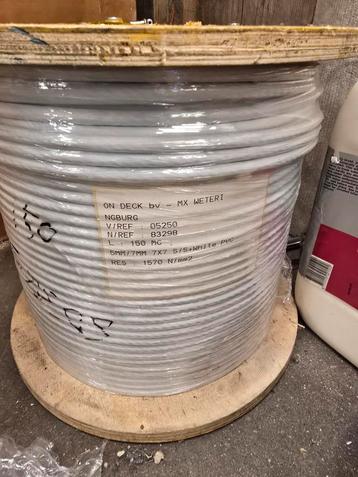 RVS Railingdraad met PVC Mantel - Groot Lot! beschikbaar voor biedingen