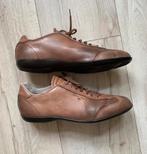 Santoni bruine leren schoenen zgan 100% origineel, Bruin, Ophalen of Verzenden, Zo goed als nieuw, Santoni