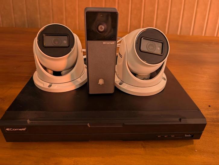 Comelit Camera Systeem 1TB NVR, Audio, Tv en Foto, Videobewaking, Zo goed als nieuw, Buitencamera, Ophalen of Verzenden