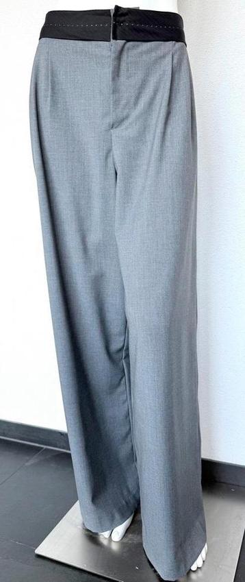 VICOLO MADE IN ITALY PANTALON, GRIJS, M, (NEW €189) 💖💖💖 beschikbaar voor biedingen