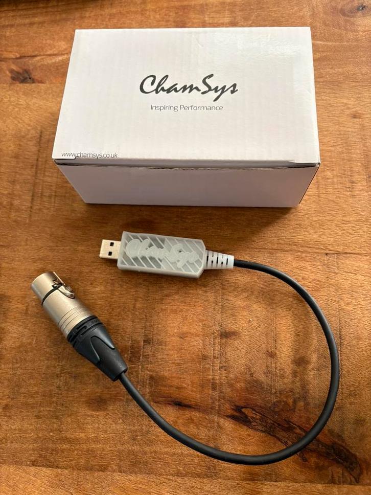 Chamsys DMX dongle Full, Muziek en Instrumenten, Licht en Laser, Zo goed als nieuw, Licht, Ophalen