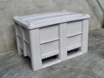 Dolav Plastic palletbox, kuubskist, opslagbak, magazijnbak, Doe-het-zelf en Verbouw, Kratten en Dozen, Ophalen, 100 cm of meer