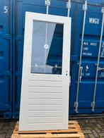 Nieuwe hardhouten tuindeur 211x86,5 €300, Ophalen, 80 tot 100 cm, 200 tot 215 cm, Buitendeur