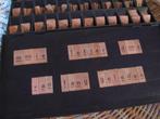 Malmberg * jaren '50 * letterdoos bakeliet ZEER compleet *, Ophalen of Verzenden