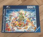 Kerst disney puzzel - 1000 stukjes, Hobby en Vrije tijd, Denksport en Puzzels, Ophalen of Verzenden, 500 t/m 1500 stukjes, Zo goed als nieuw
