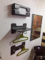 Space age wandelementen jaren 70 Ernest Igl design Werndl, Huis en Inrichting, Wandkapstok, Kunststof, Gebruikt, ?