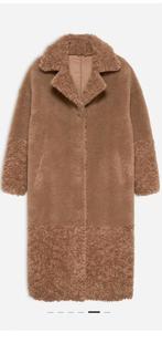 Studio AR Teddy Wool Coat Camel maat 38, Kleding | Dames, Jassen | Winter, Studio AR, Ophalen of Verzenden, Zo goed als nieuw
