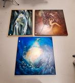 Schilderijen F. Verstreken - 45 euro p/st., Ophalen