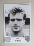 Foto.  Luc.Nijholt.  Haarlem    10 x 14,7 cm, Verzamelen, Sportartikelen en Voetbal, Ophalen of Verzenden, Zo goed als nieuw, Overige binnenlandse clubs